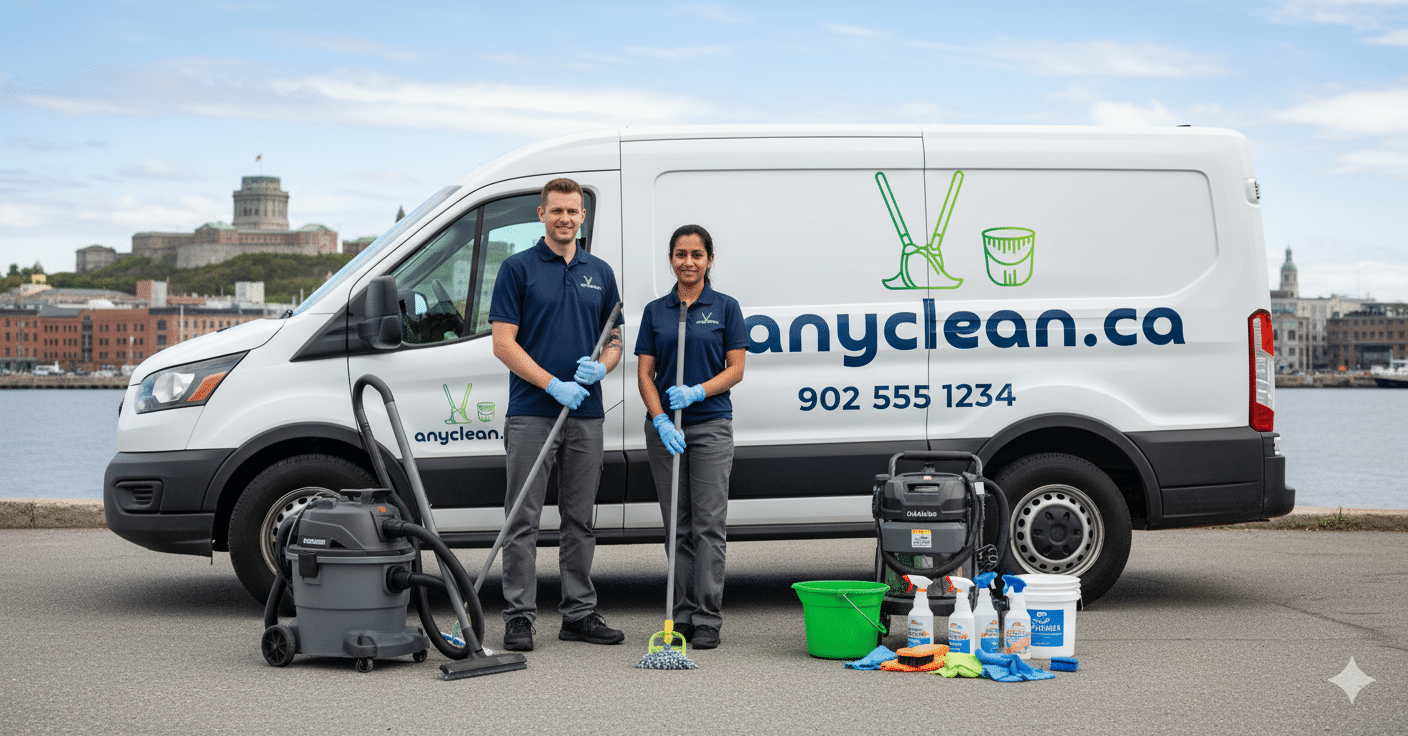 AnyClean cleaners providing housekeeping, maid and deep cleaning in Dartmouth