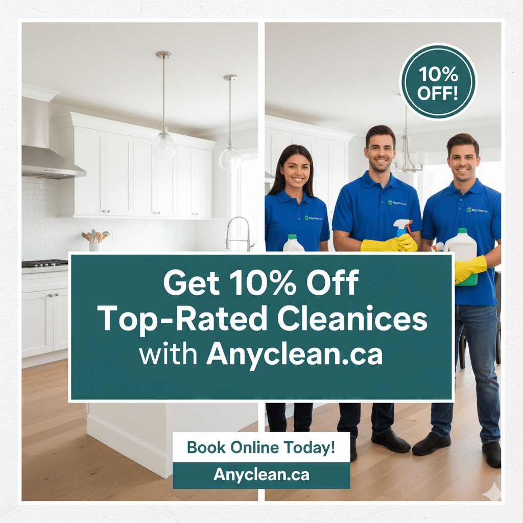 Anyclean.ca 10% Discount Offer