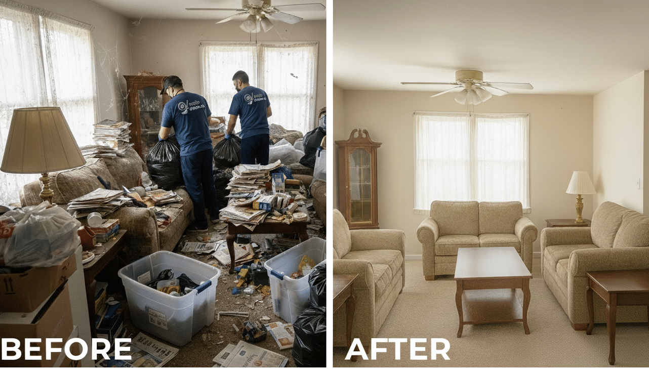Professional hoarder cleaning services in Canada – Anyclean.ca