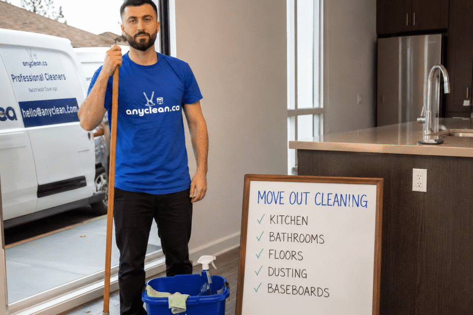 AnyClean crew doing a move-out clean