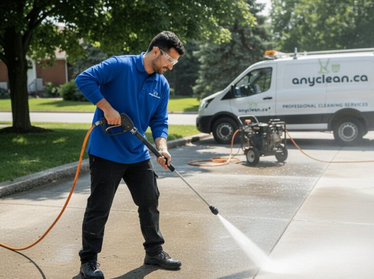 Pressure washer specialist at Anyclean.ca